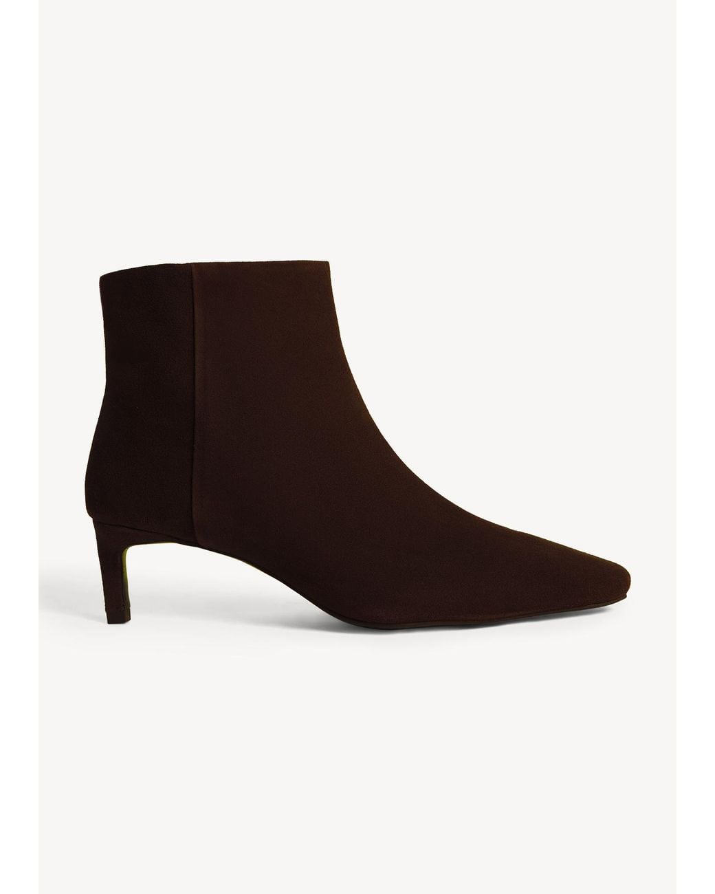 Hobbs Brown Amelia Suede Ankle Boots
