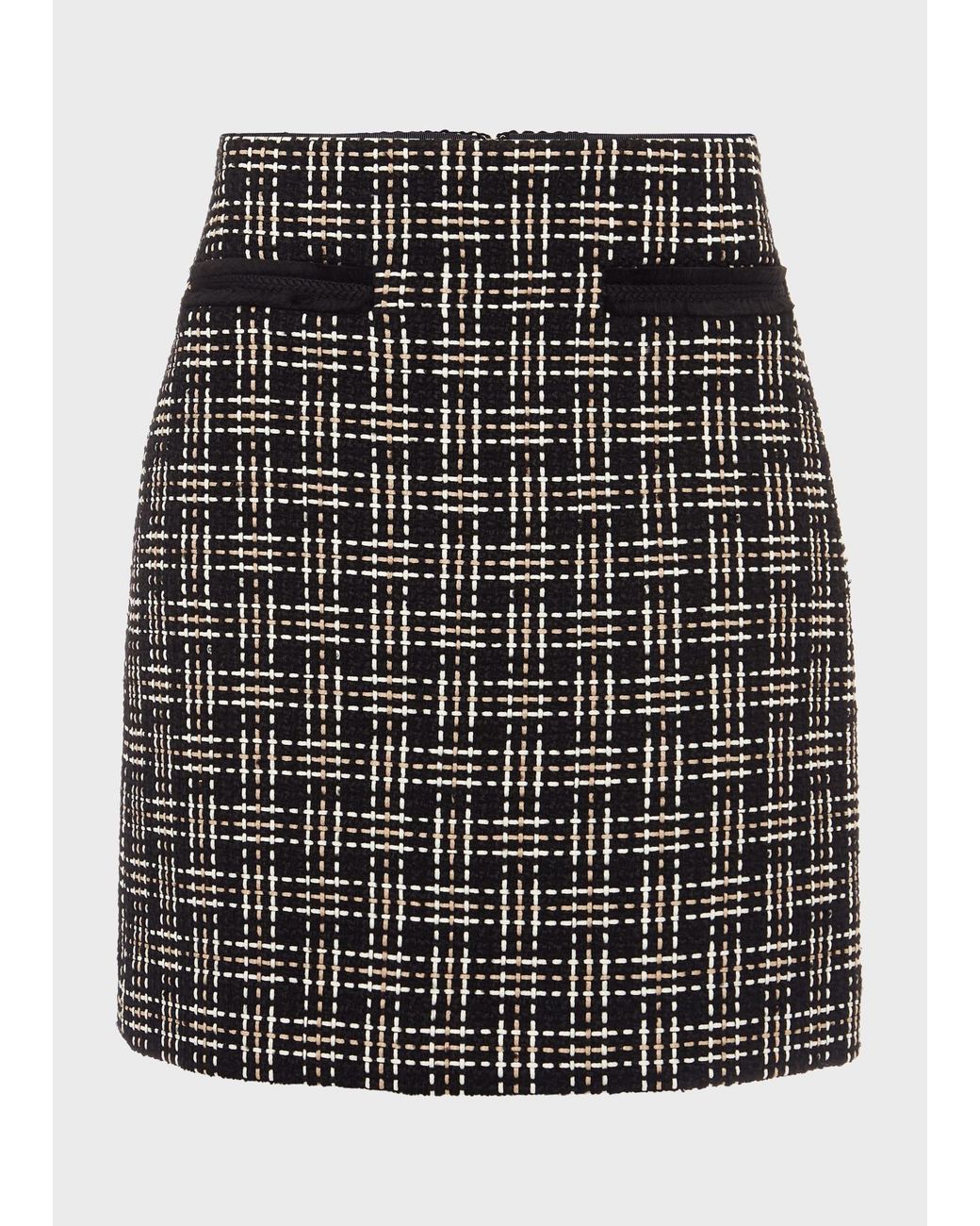 Hobbs Green Alexis Tweed Aline Skirt