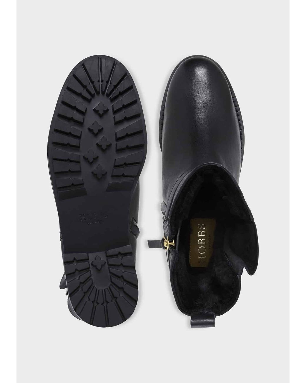 Hobbs black boots hot sale