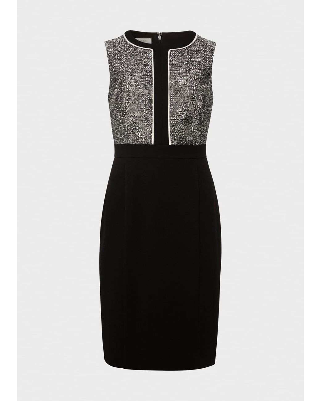 Hobbs Black Brienna Shift Dress