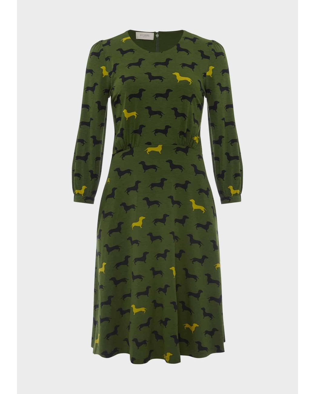 Hobbs Green Etty Jersey Dress