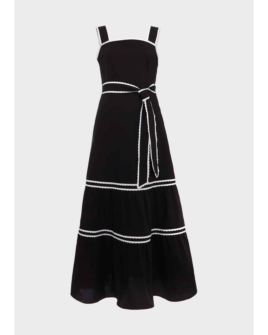 Hobbs Black Chloe Dress