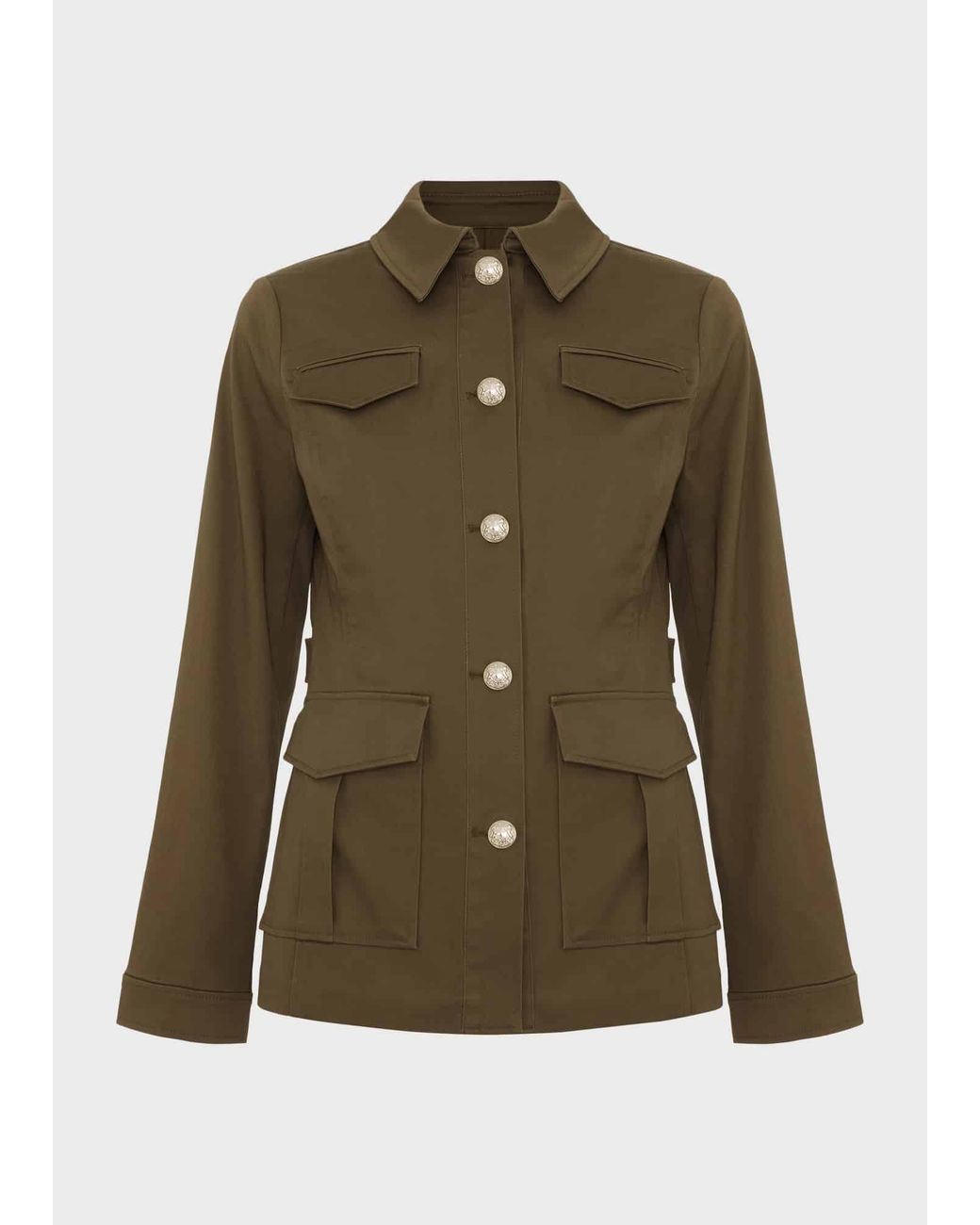 Hobbs Natural Farrah Cotton Blend Jacket