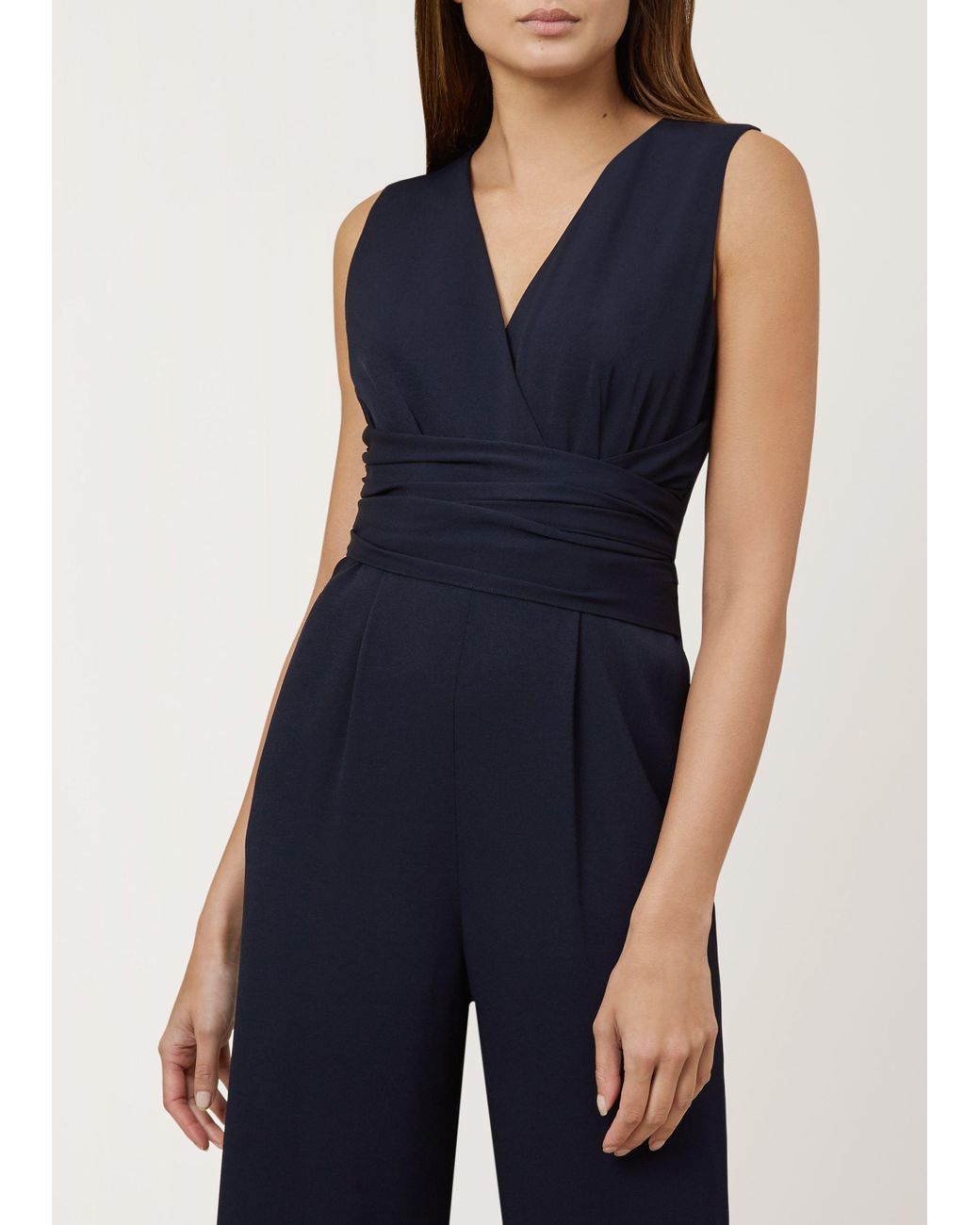Hobbs Emmeline Jumpsuit in Blue Lyst Australia
