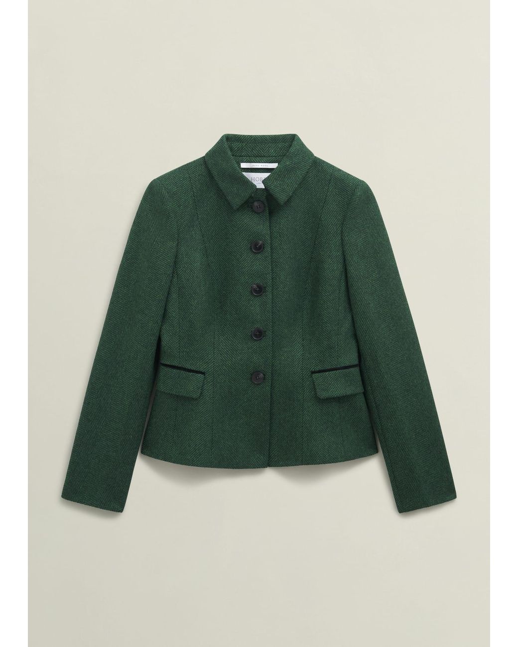 Hobbs Brown Daniella Wool Jacket