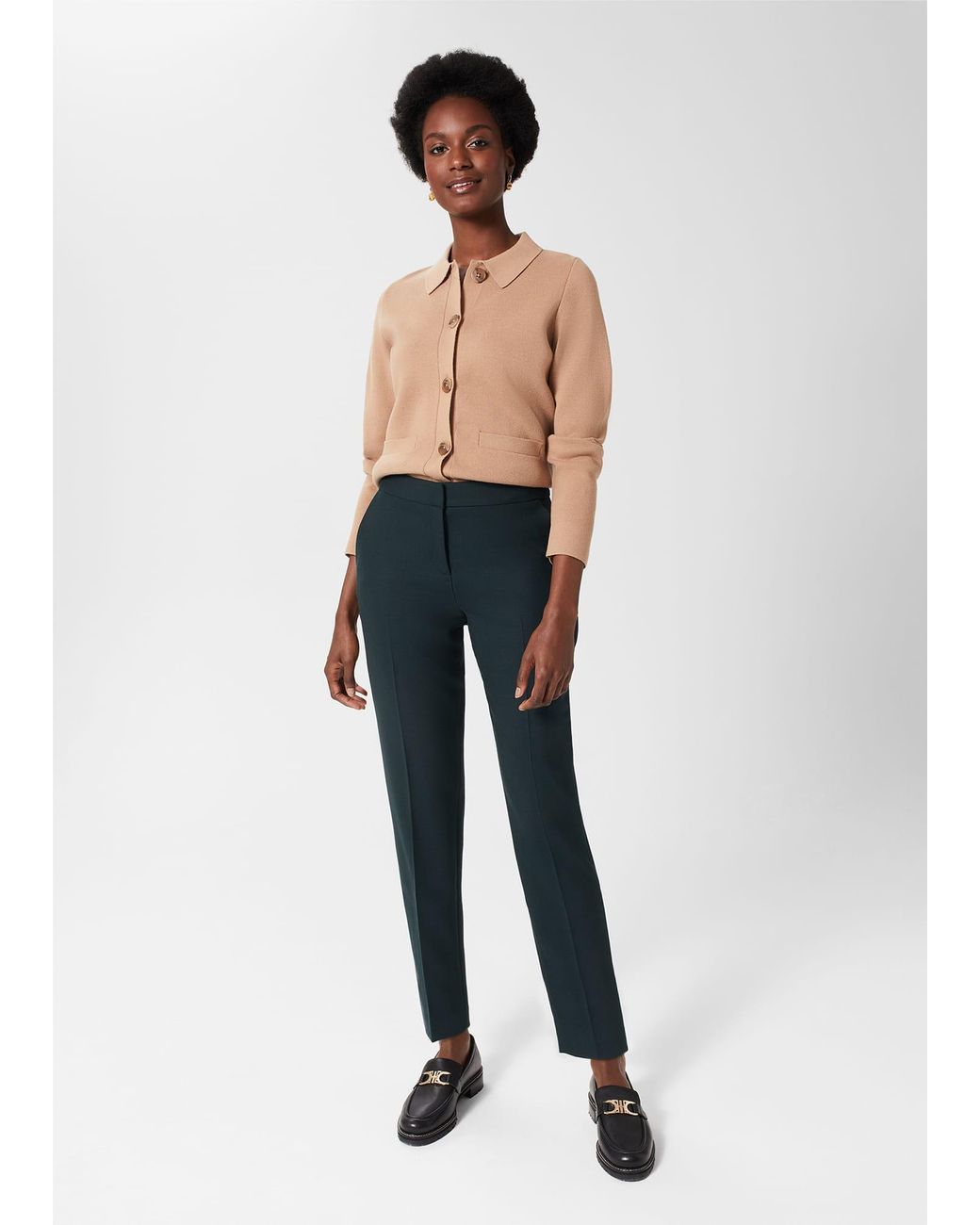 Hobbs Multicolor Petite Gael Wool Blend Trousers