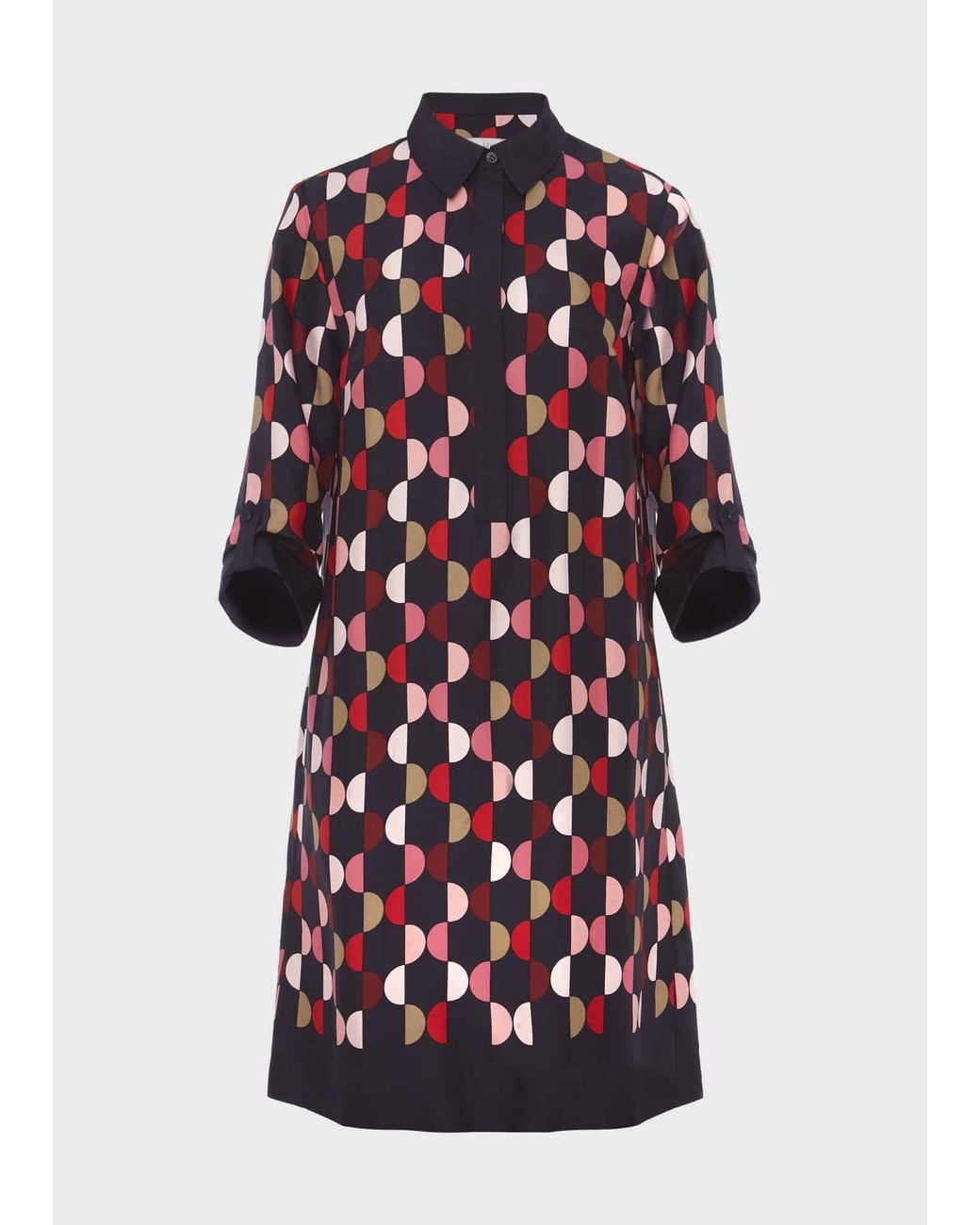 Hobbs Multicolor Aubery Tunic Dress