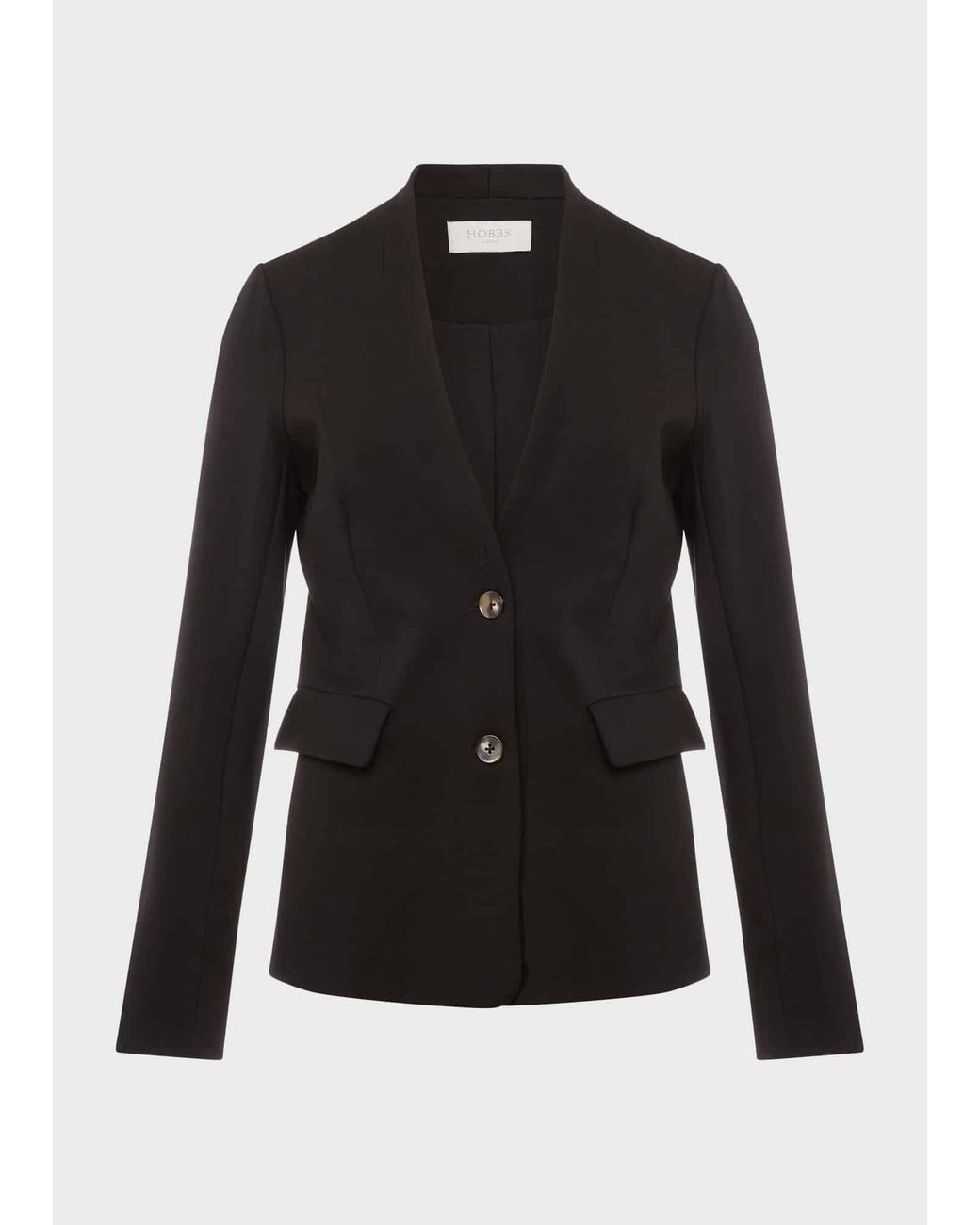 Hobbs Blue Adalee Ponte Blazer