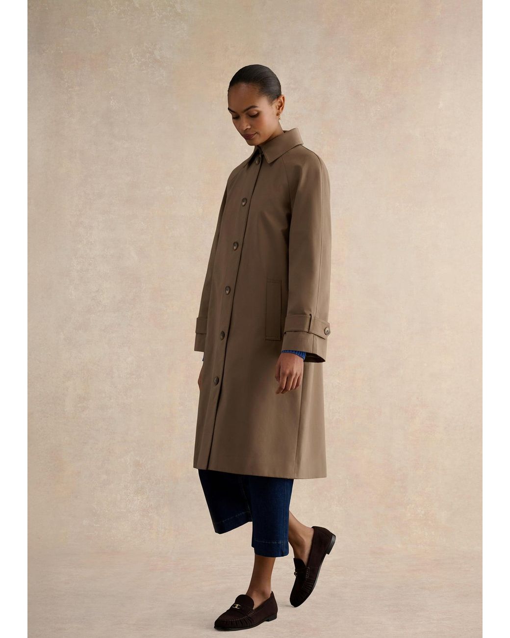 Hobbs Natural Lucy Shower Resistant Trench Coat