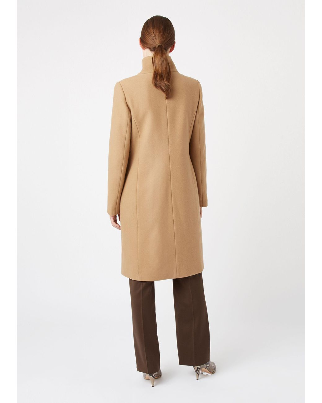 Hobbs Petite Romy Wool Blend Coat in 