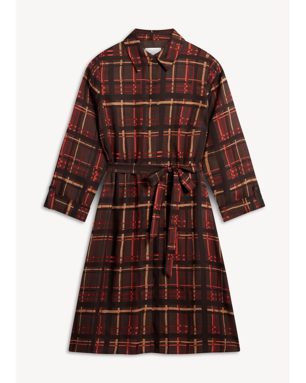 Hobbs Brown Maja Tunic Dress