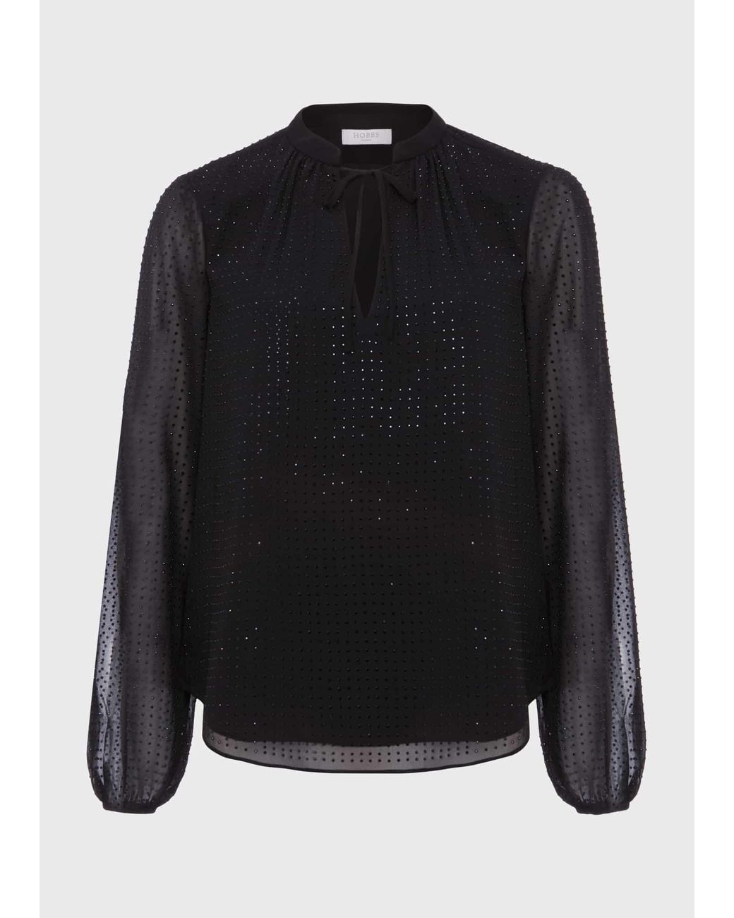 Hobbs Black Amira Top
