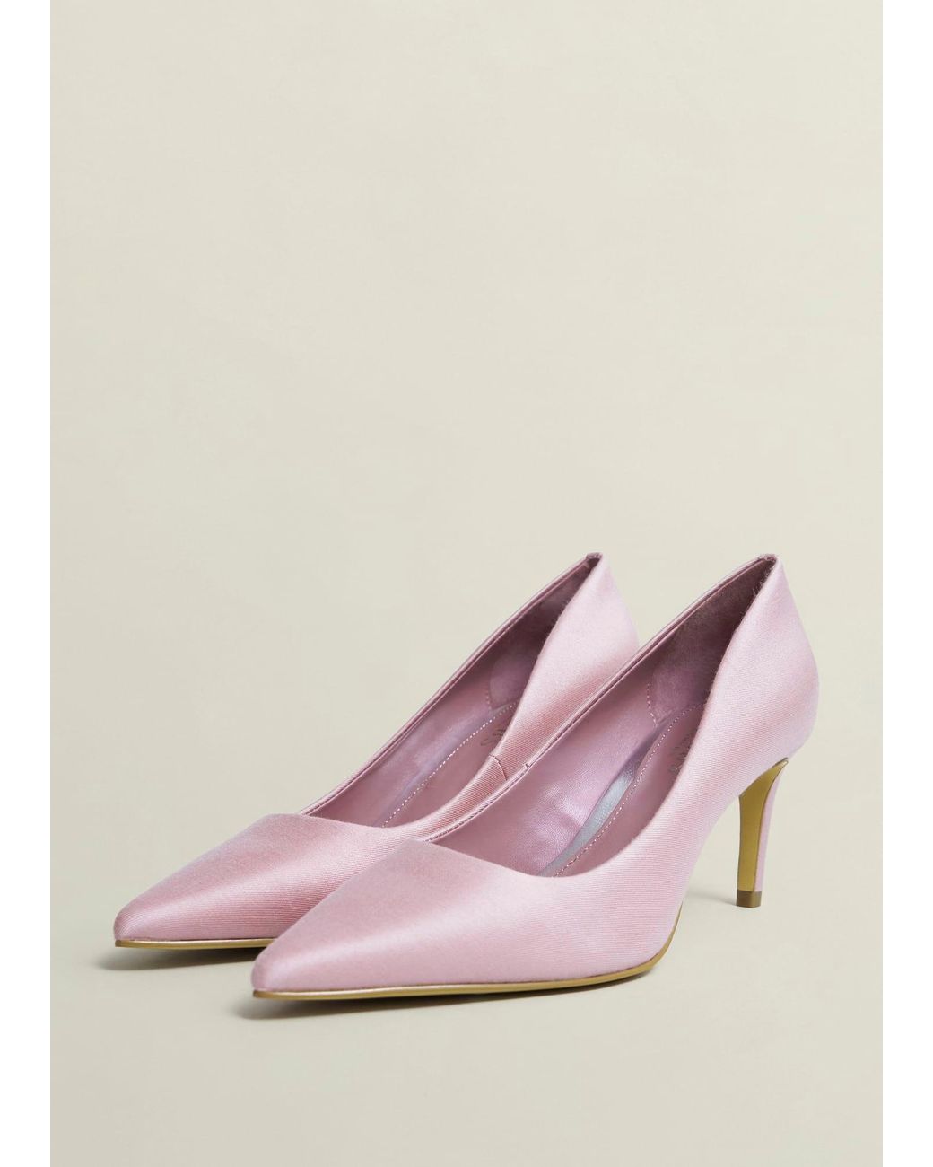 Hobbs Pink Leila Wool Silk Courts