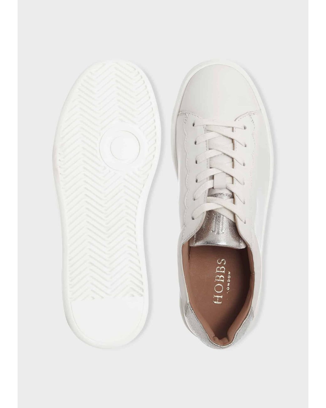 hobbs white trainers