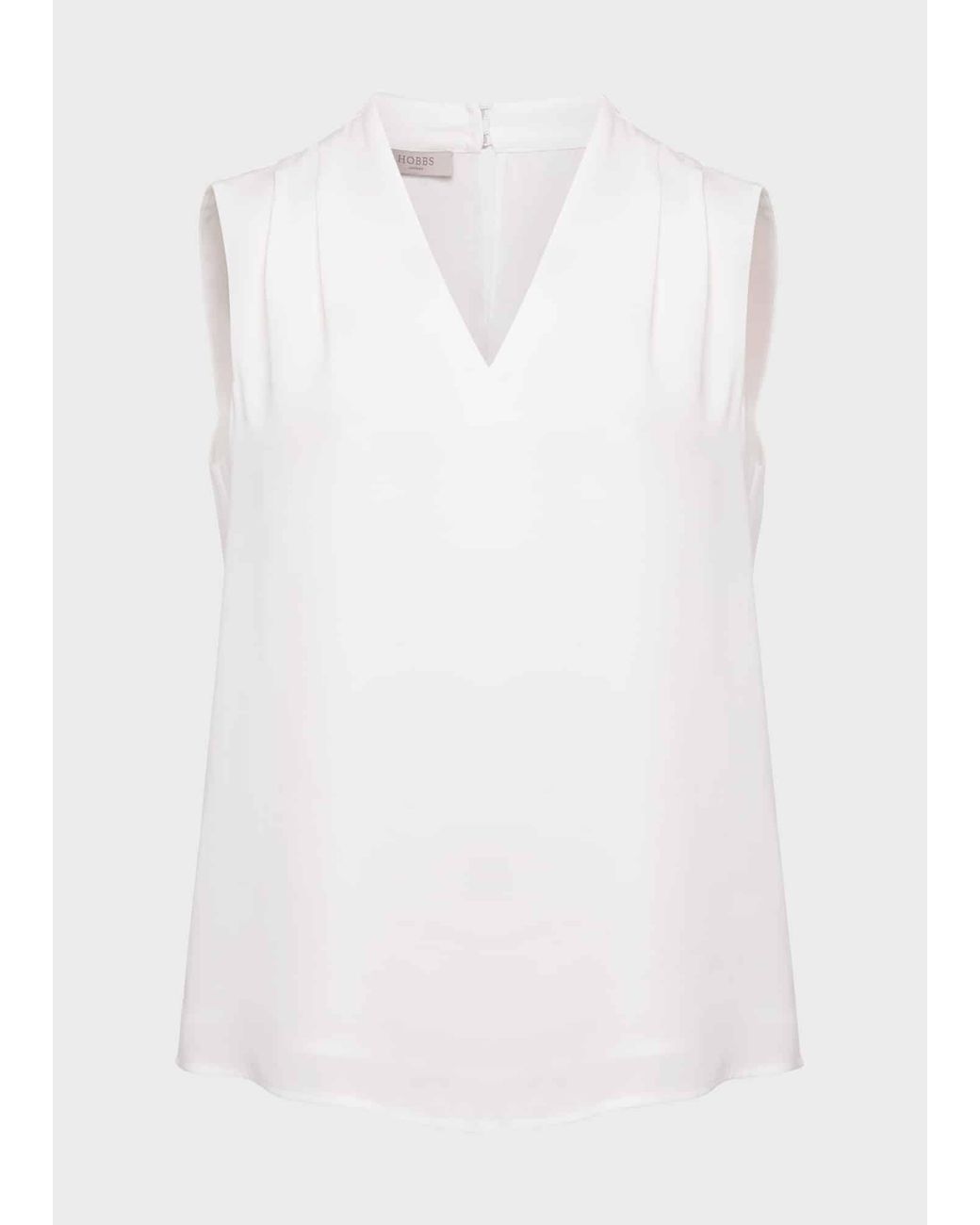 Hobbs White Nina Blouse