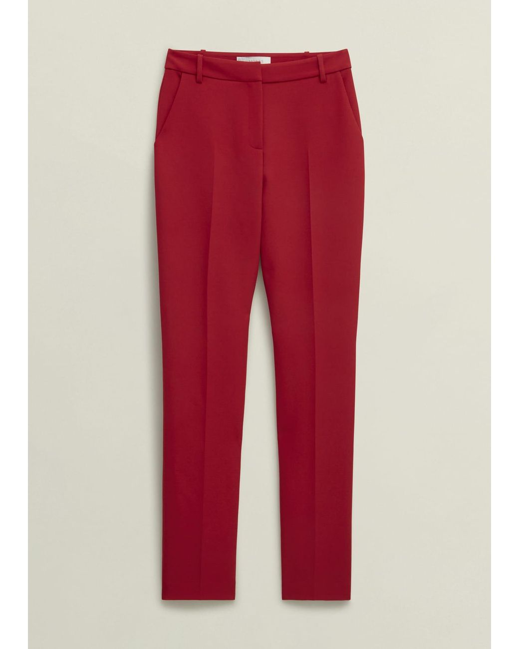 Hobbs Red Nova Trousers