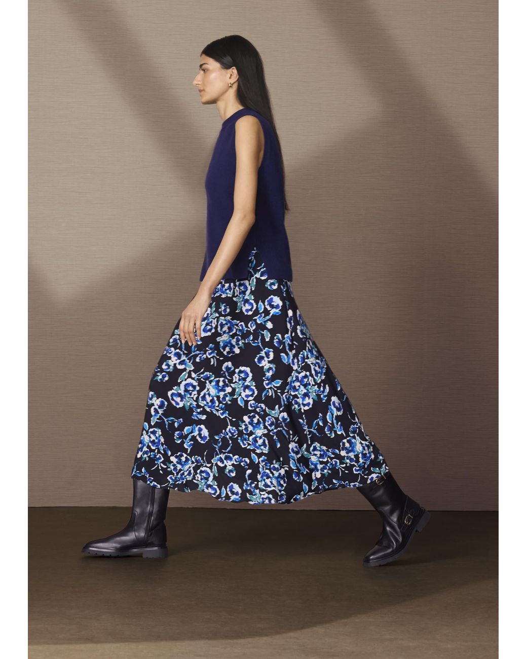 Hobbs Blue Kiara Skirt