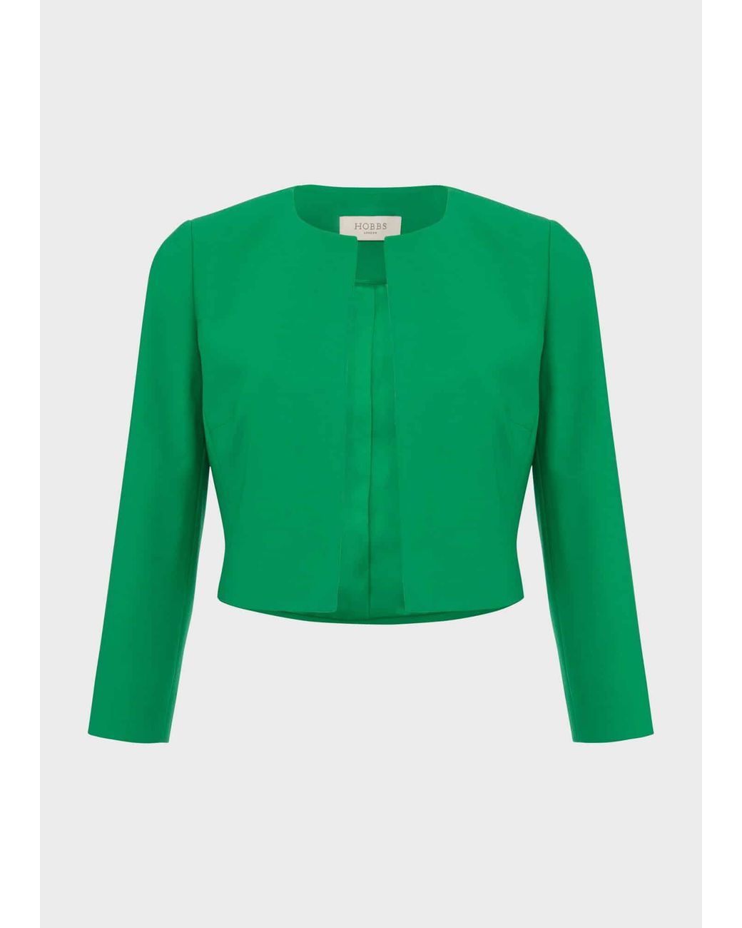Hobbs Green Elize Crepe Jacket