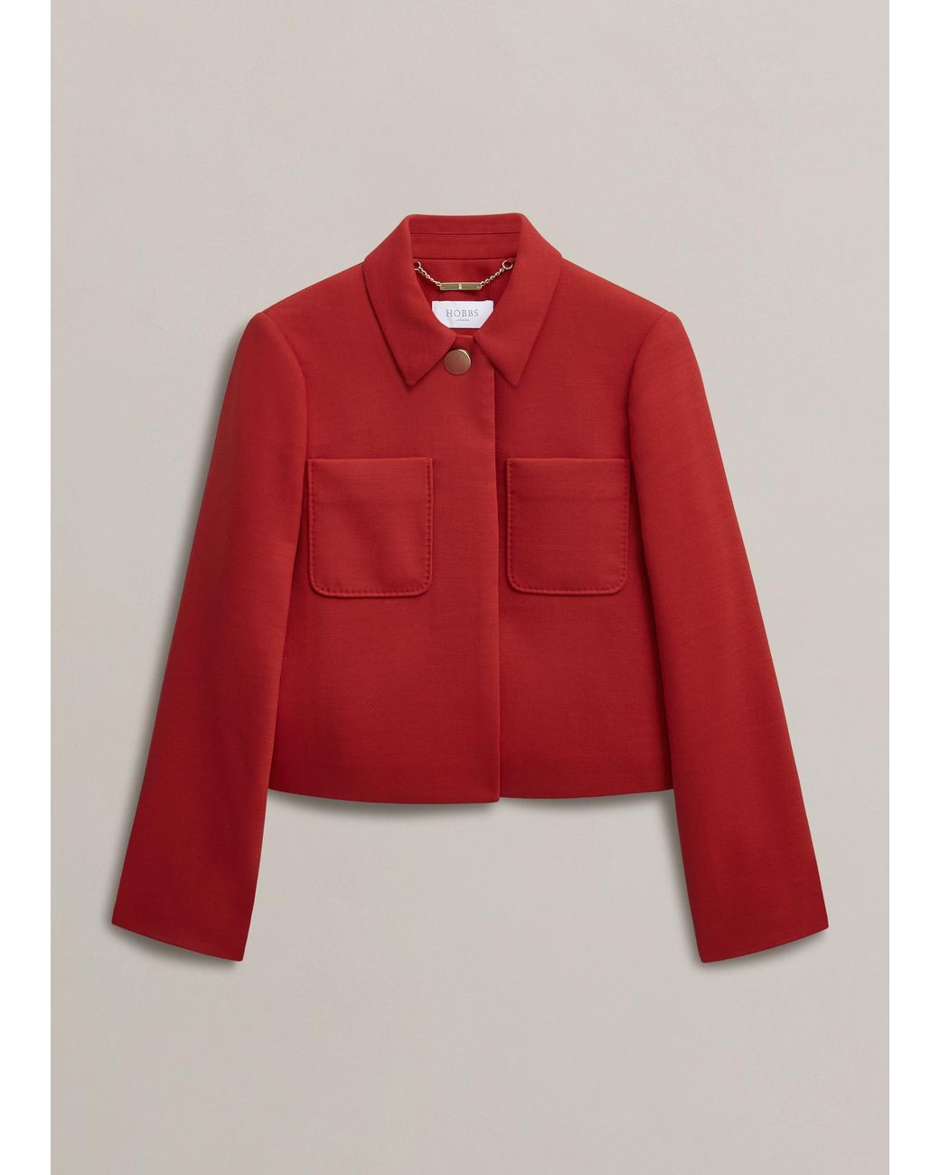 Hobbs Red Nessie Jacket
