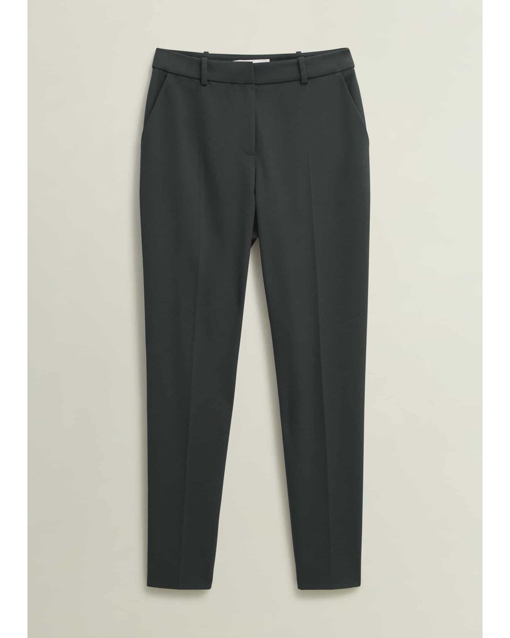 Hobbs Natural Linda Tapered Trousers