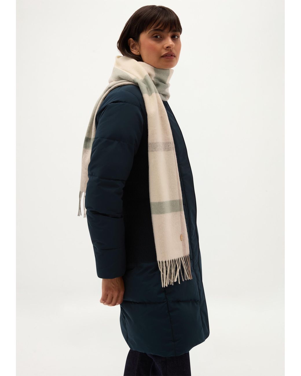 Hobbs Natural Chessie Wool Scarf