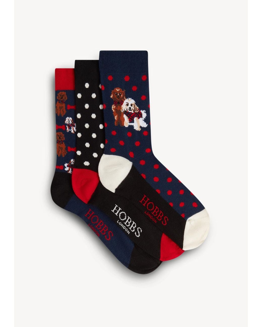 Hobbs Blue Dog Sock Set