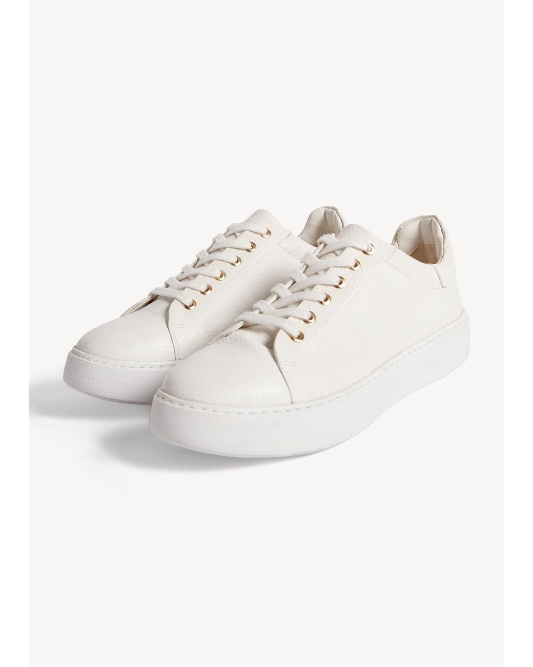 Hobbs Natural Ada Leather Trainers