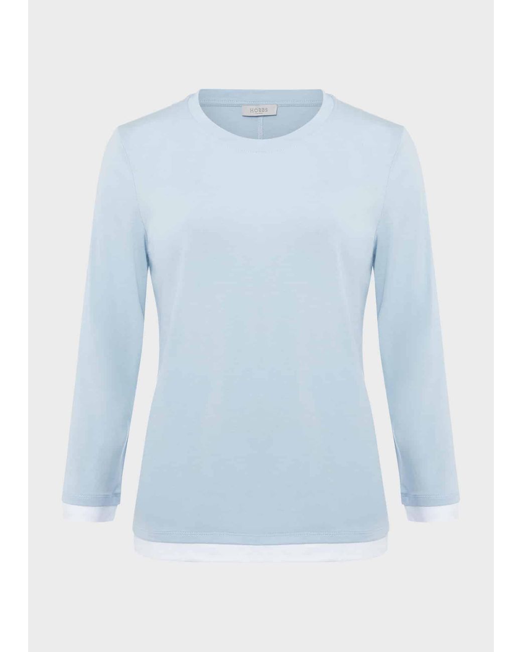 Hobbs White Amelie Cotton Top
