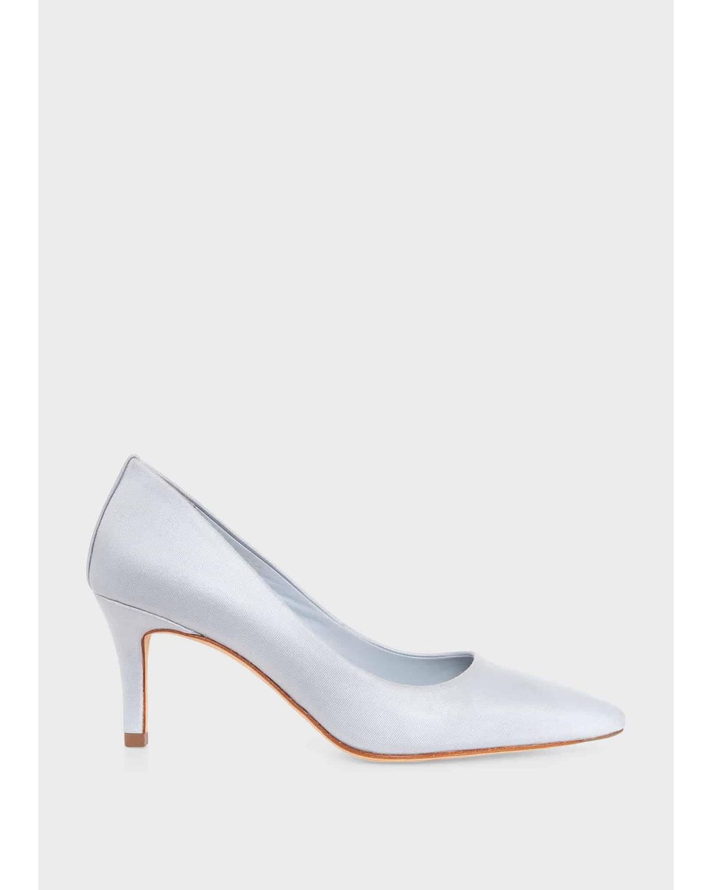 Hobbs White Luana Court Shoes