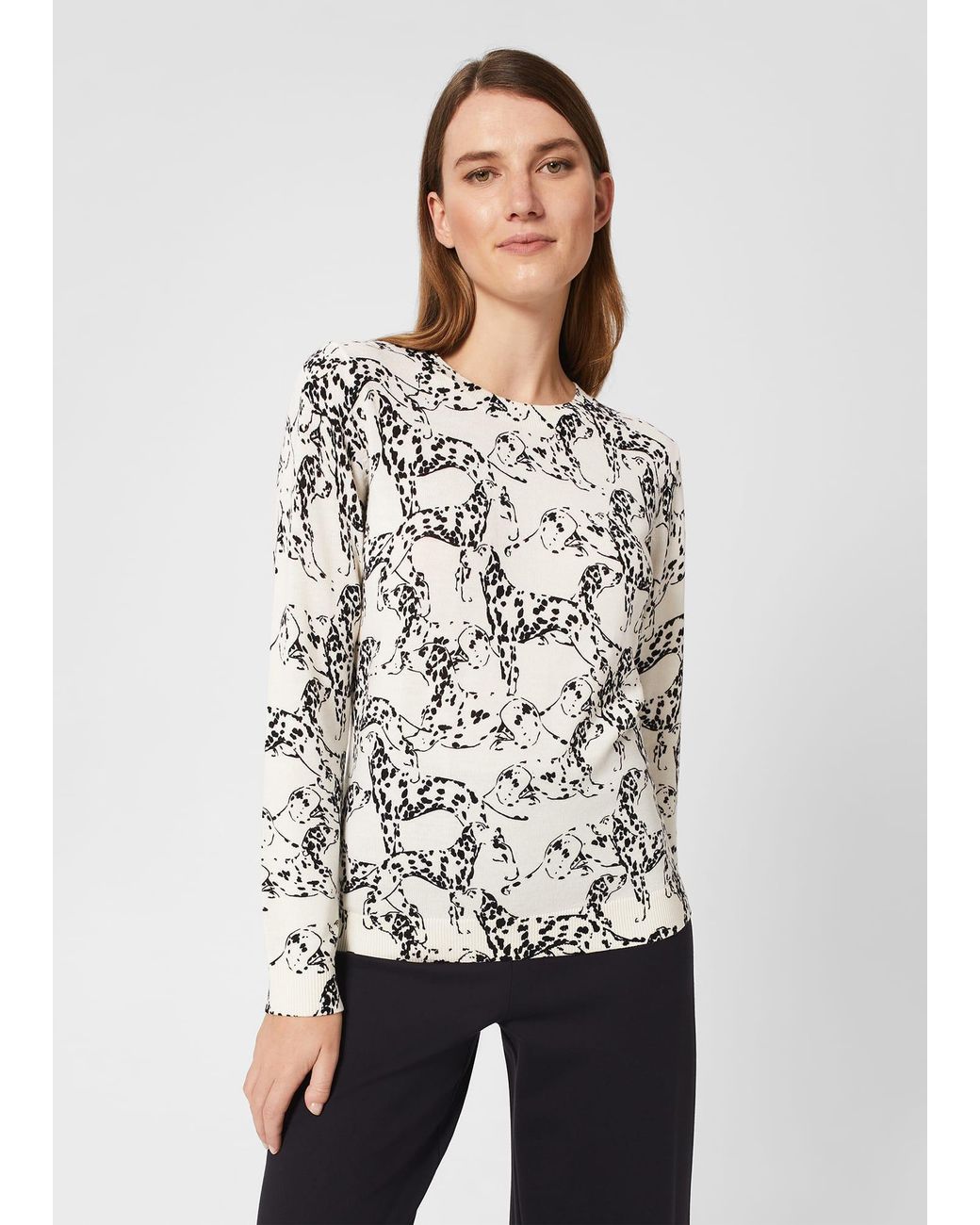 Hobbs White Brooke Jumper