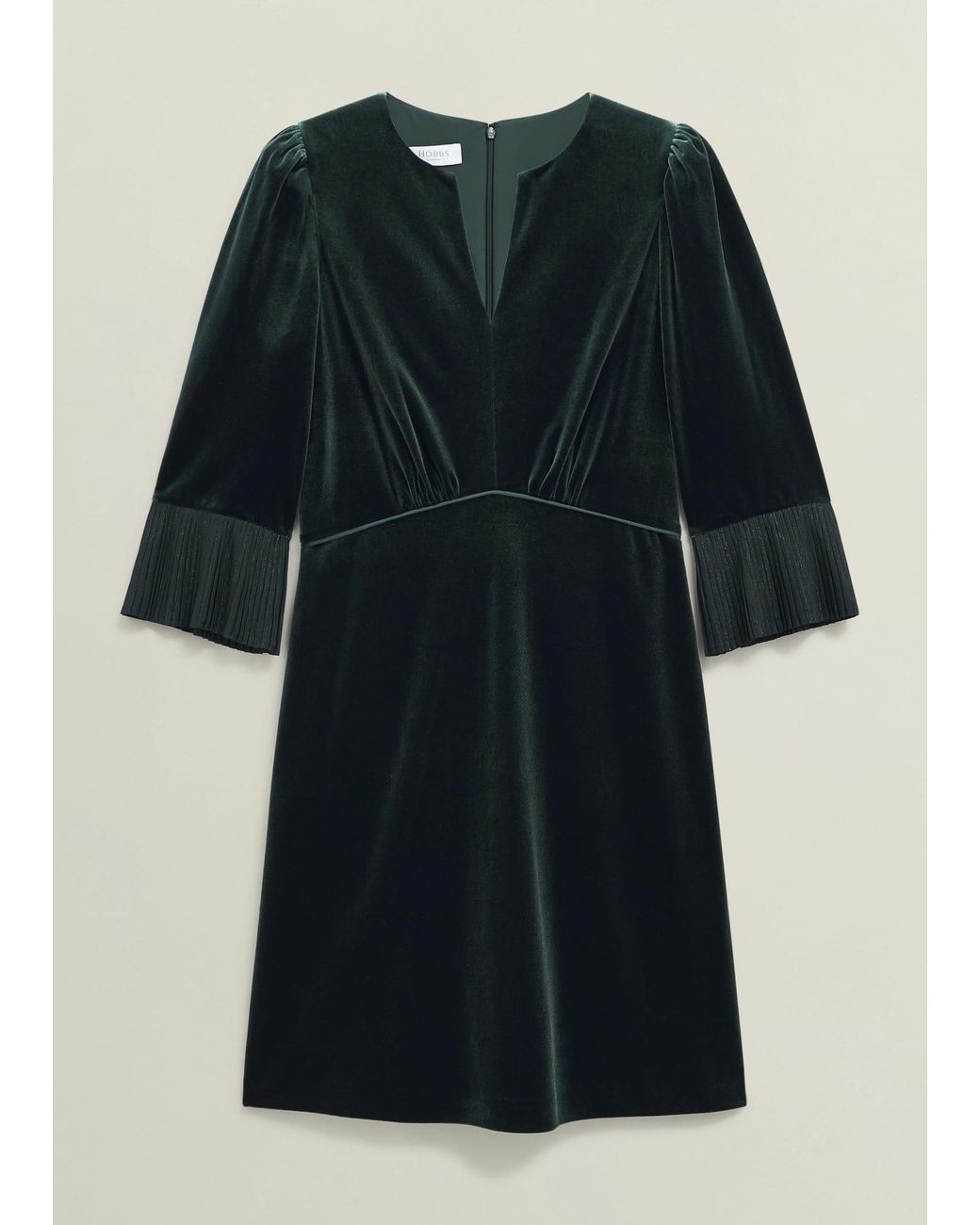 Hobbs Multicolor Petite Velvet Dress