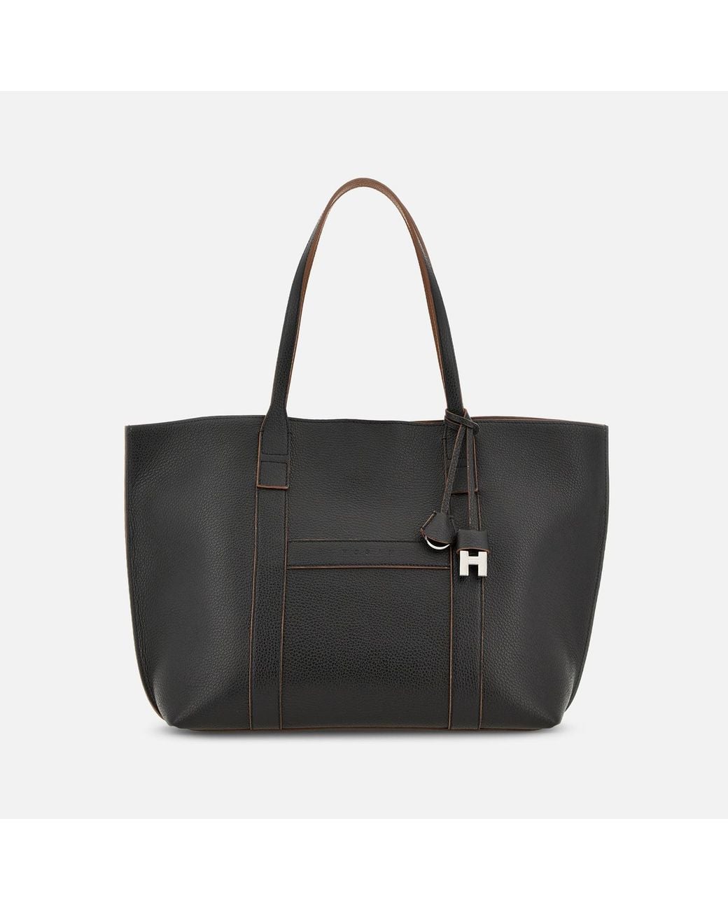 Hogan Black Shopper Script Medium