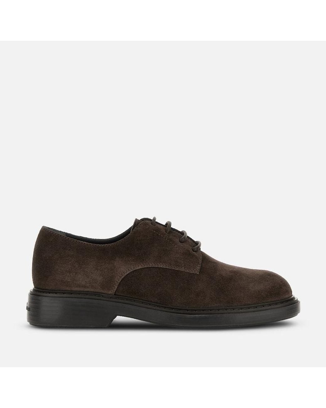 Hogan Brown Lace-Ups And Moccasins, for men