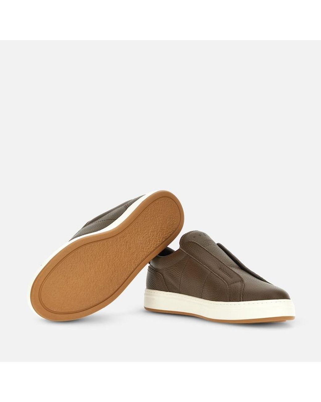 Hogan Brown Flat Sneaker, for men