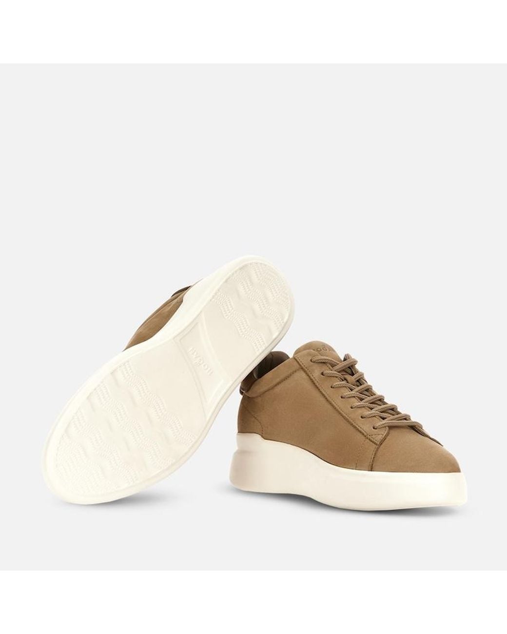 Hogan Brown Chunky Sneakers, for men