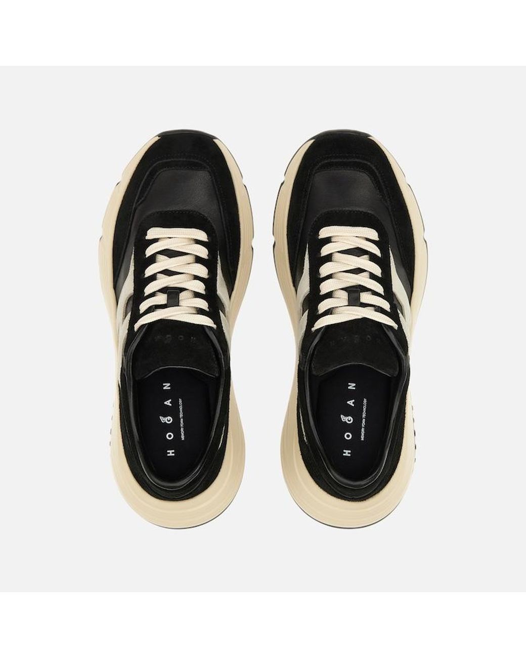 Hogan Black Sneakers Hi-Fi