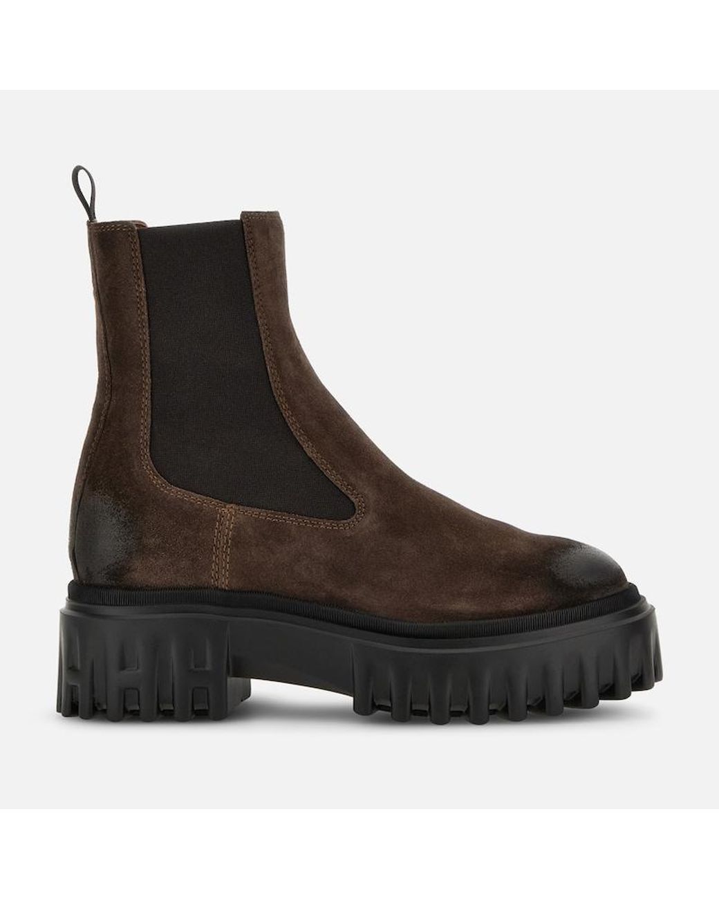Hogan Brown Chelsea Boots H700