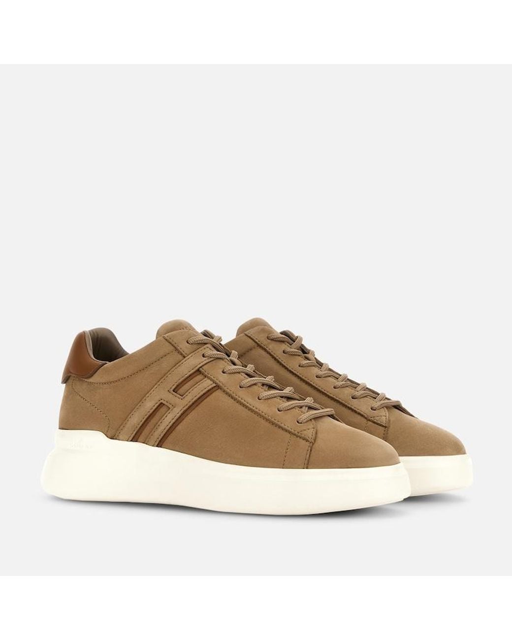 Hogan Brown Chunky Sneakers, for men