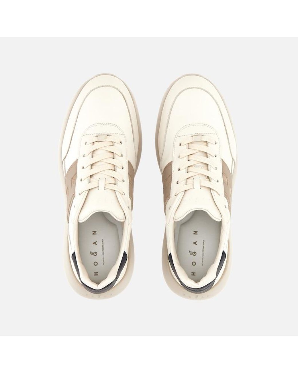 Hogan Natural Chunky Sneakers, ,Off for men