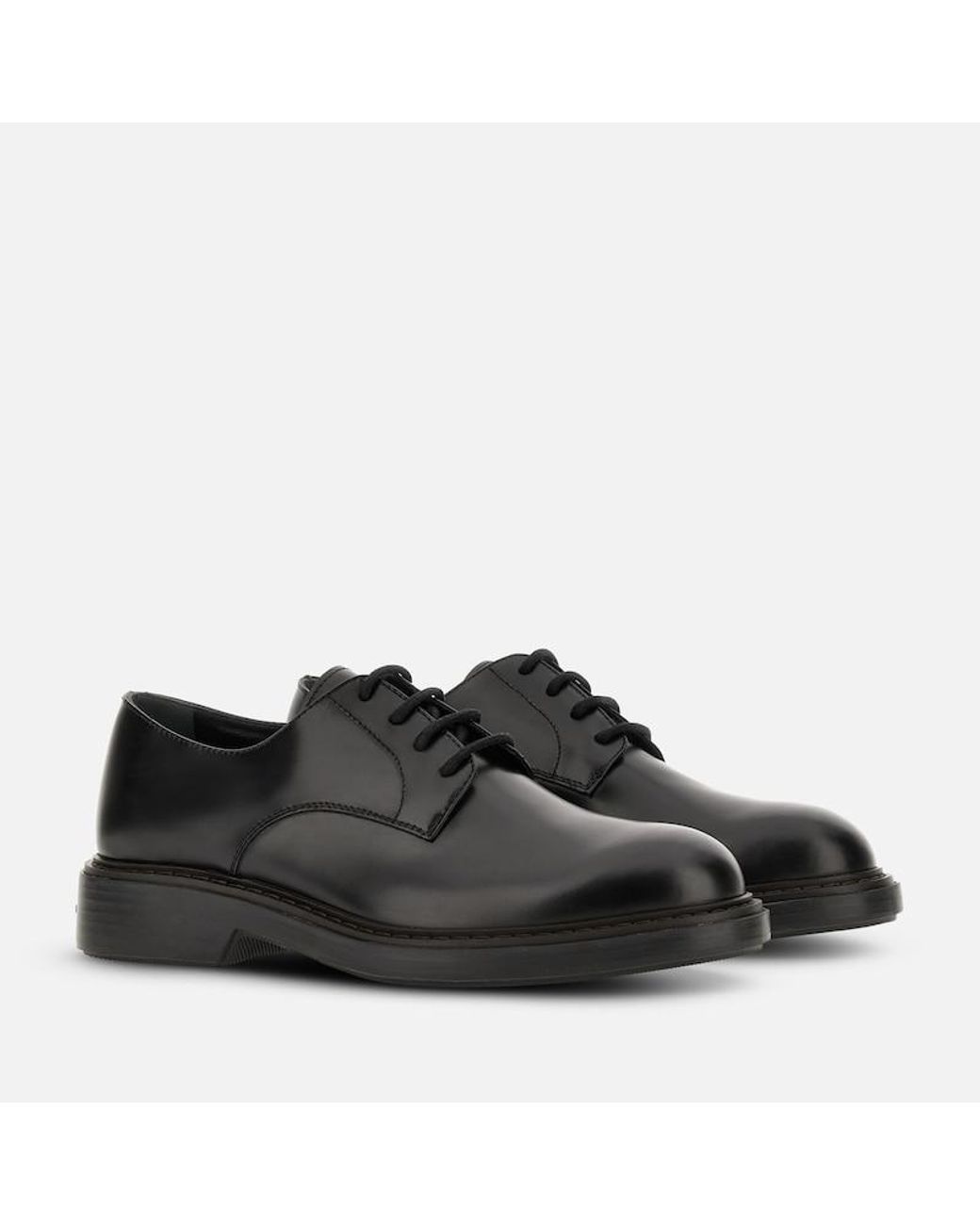 Hogan Black Lace-Ups And Moccasins, for men