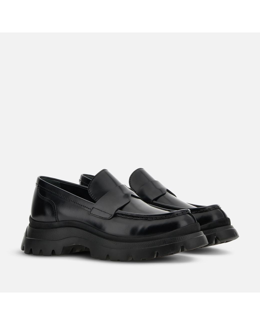 Stringate e mocassini di Hogan in Black da Uomo
