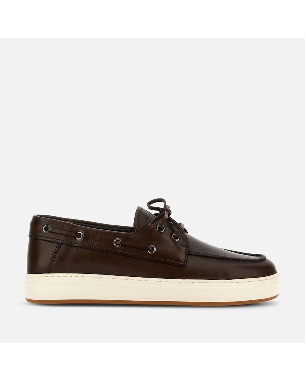 Hogan Brown Lace-Ups And Moccasins, for men