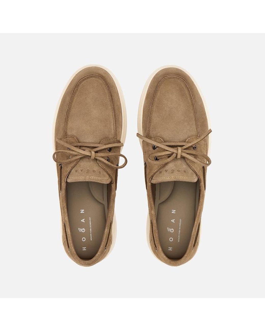 Hogan Natural Lace-Ups And Moccasins, for men