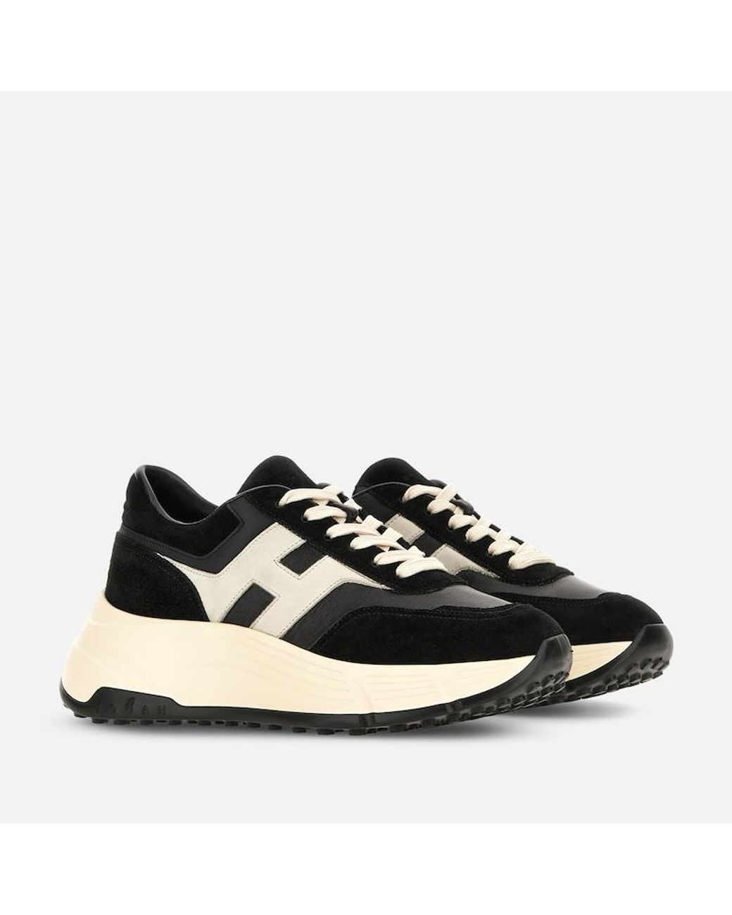 Hogan Black Sneakers Hi-Fi