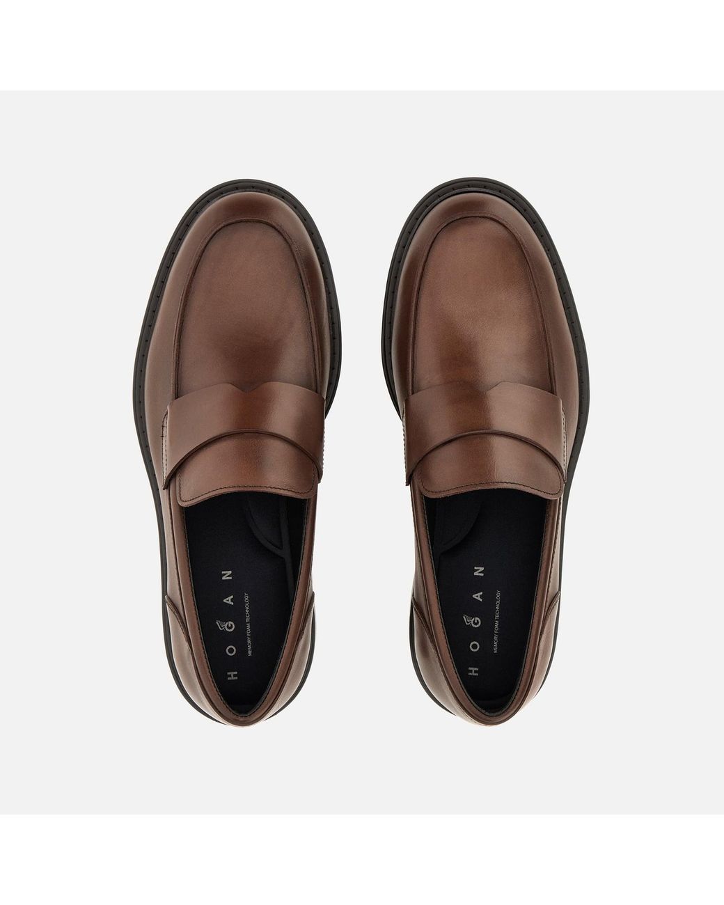 Stringate e mocassini di Hogan in Brown da Uomo
