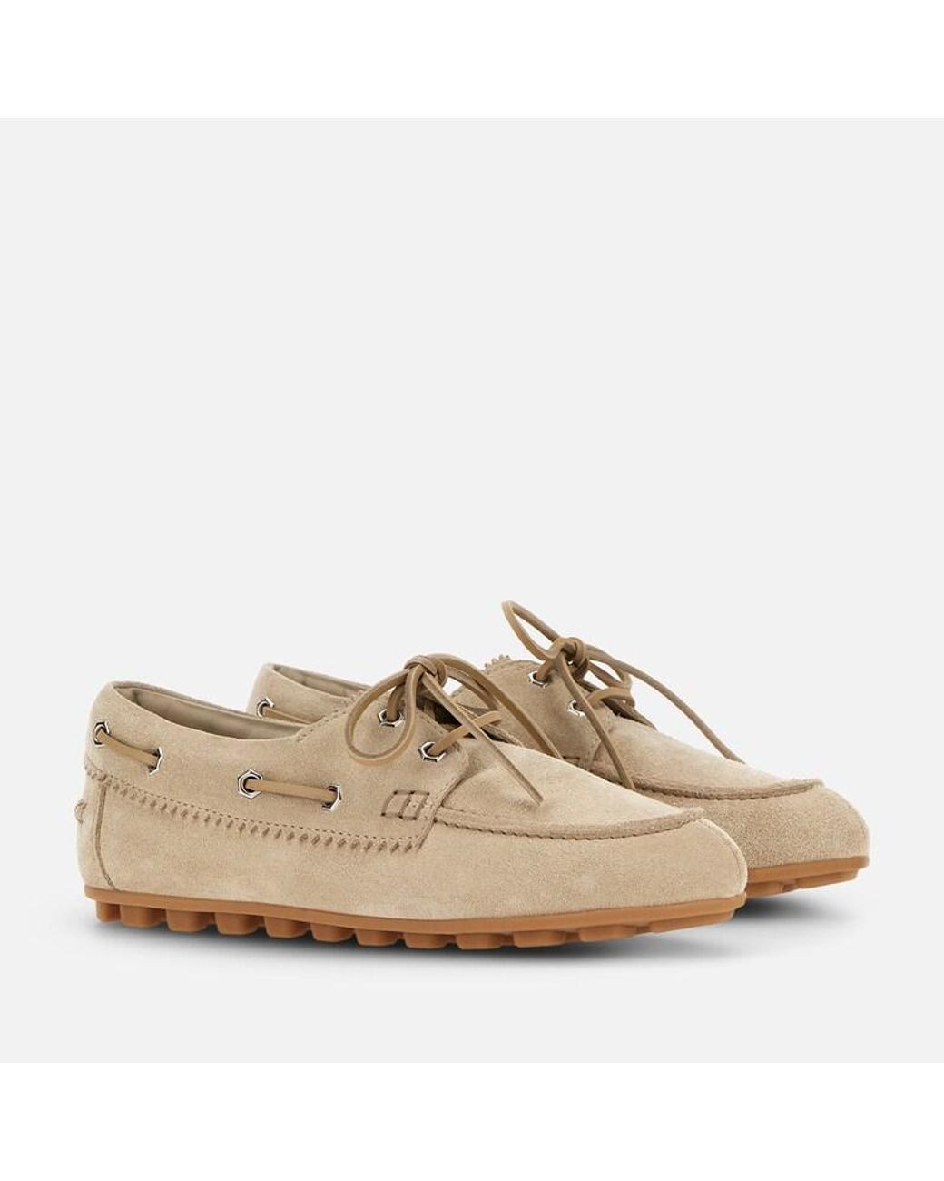 Hogan Natural Loafers,