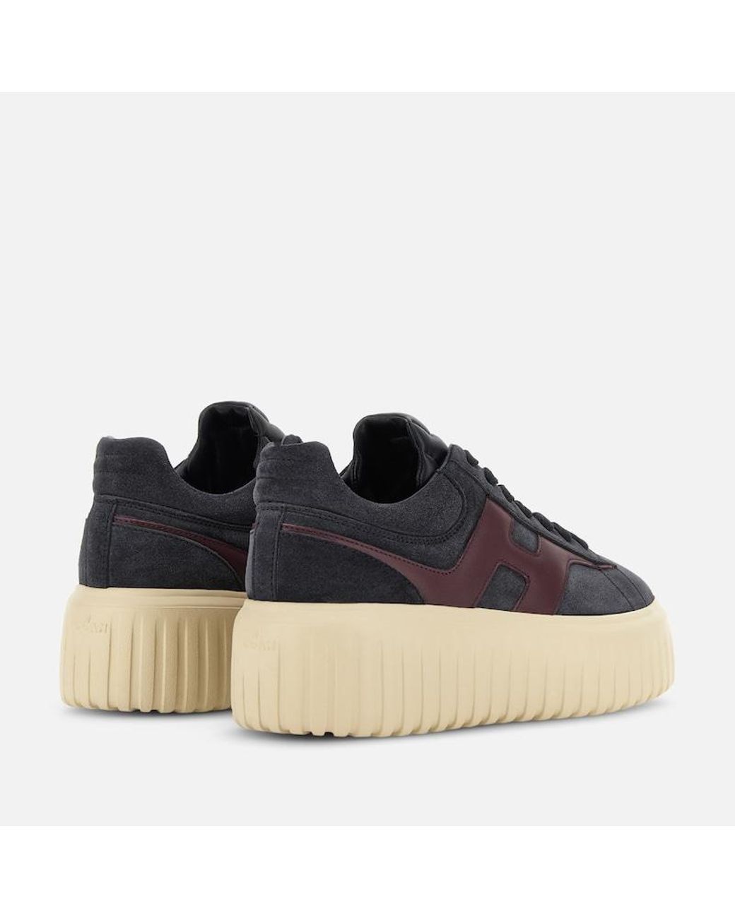 Hogan Blue H-Stripes Sneakers