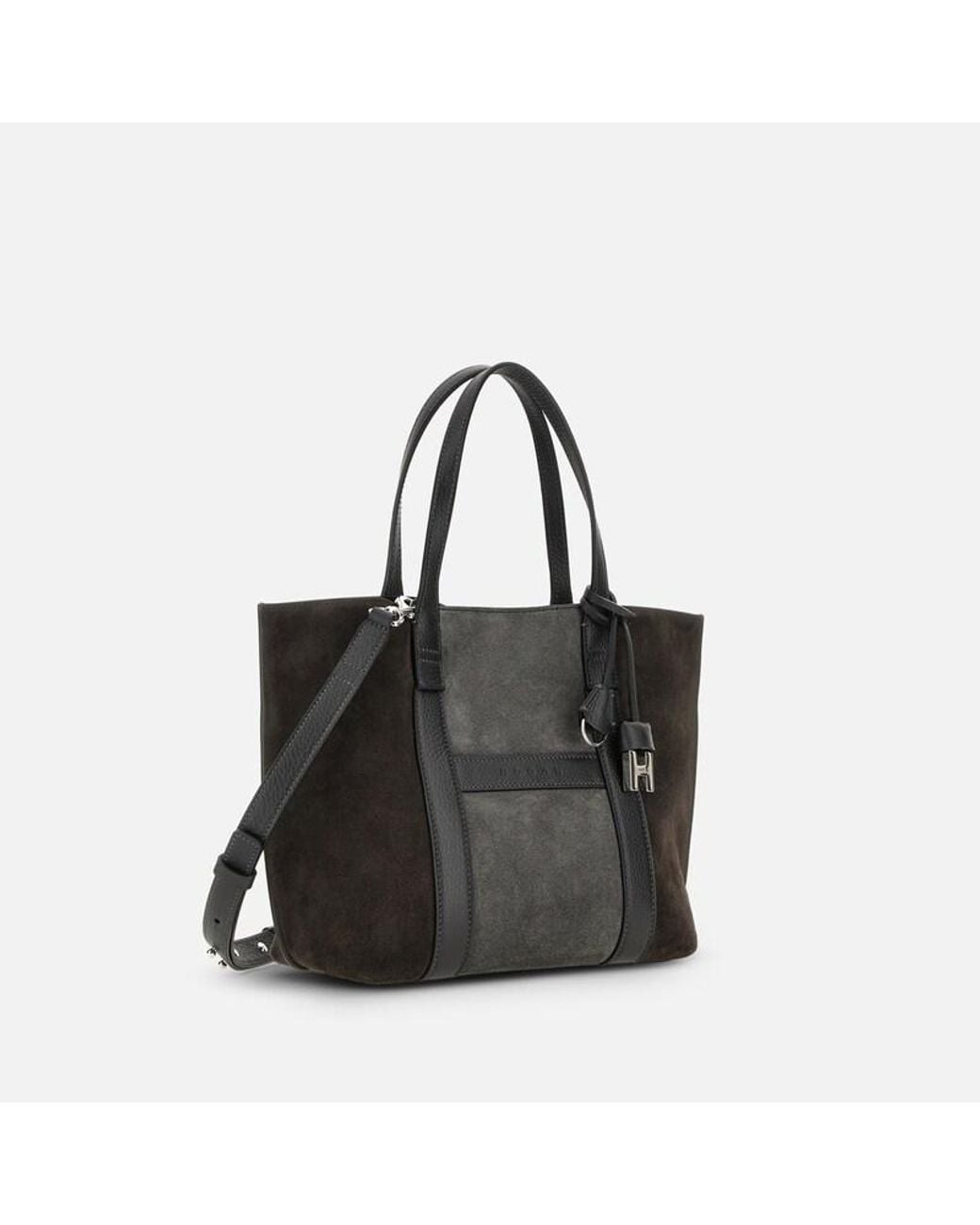 Hogan Black Totes, (One Size)