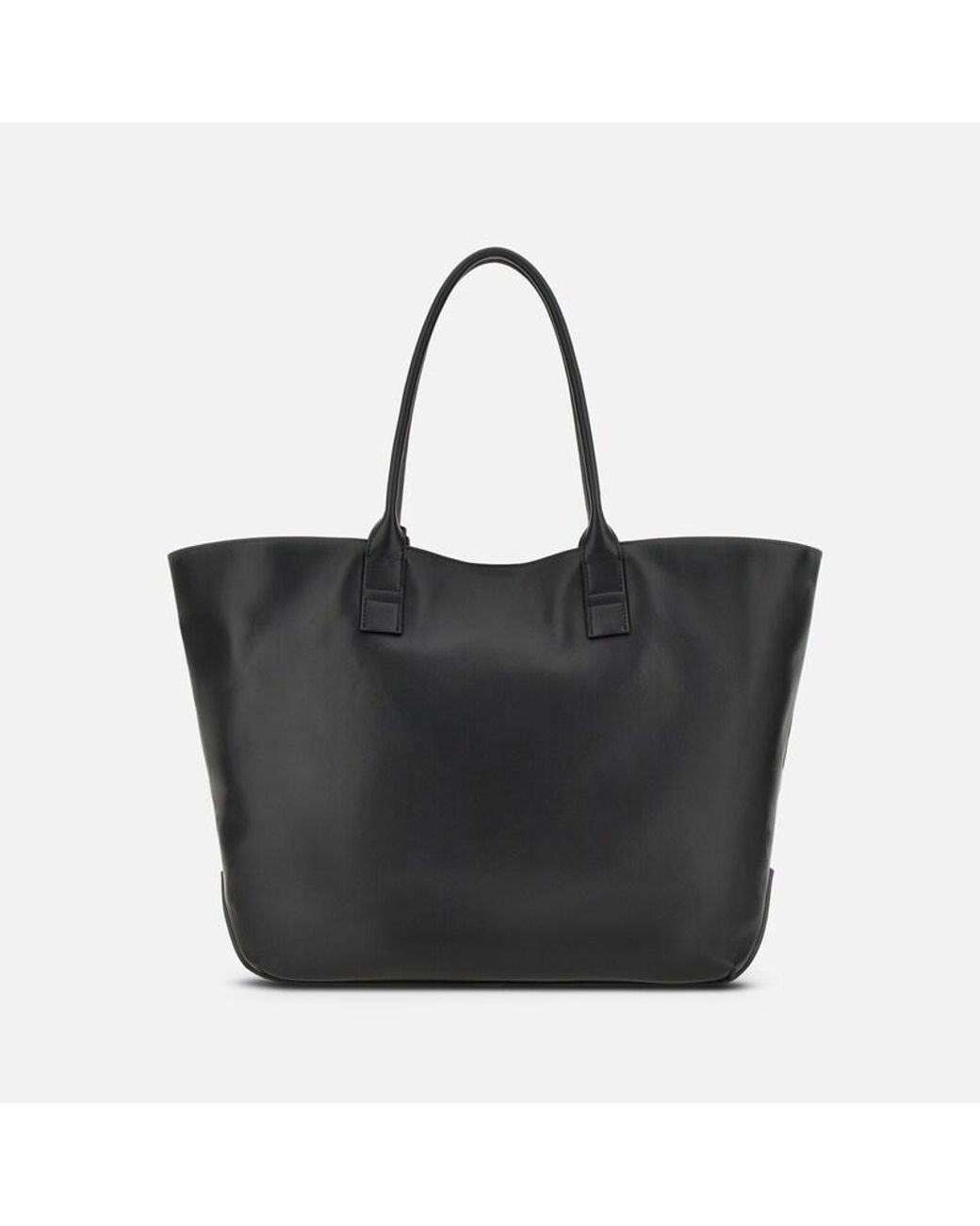 Sac Shopping Address Medium Hogan en coloris Black