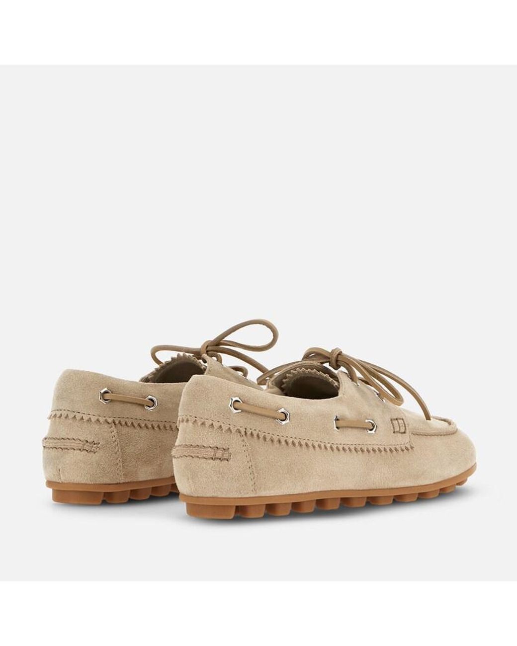 Hogan Natural Loafers,